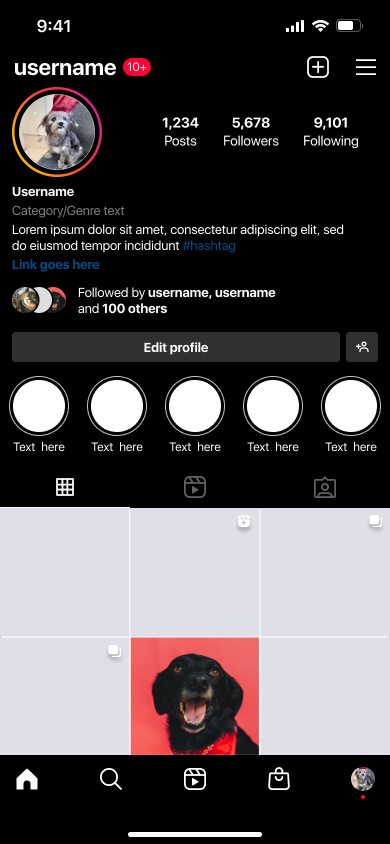 Instagram Redesign